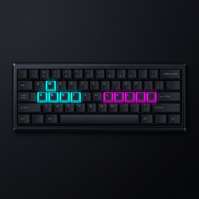 Keyboard Hand Placement Guide